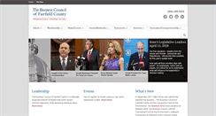 Desktop Screenshot of businessfairfield.com